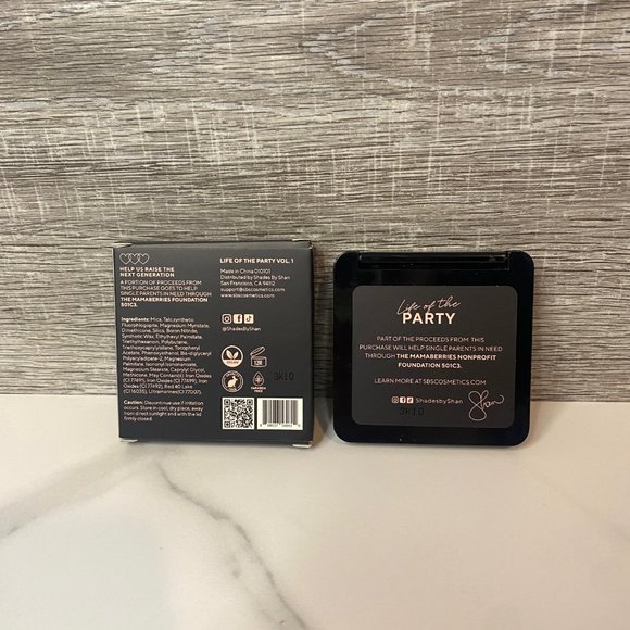 Sephora Shades by Shan Life of the Party Eyeshadow Quad Palette - Picture 4 of 4